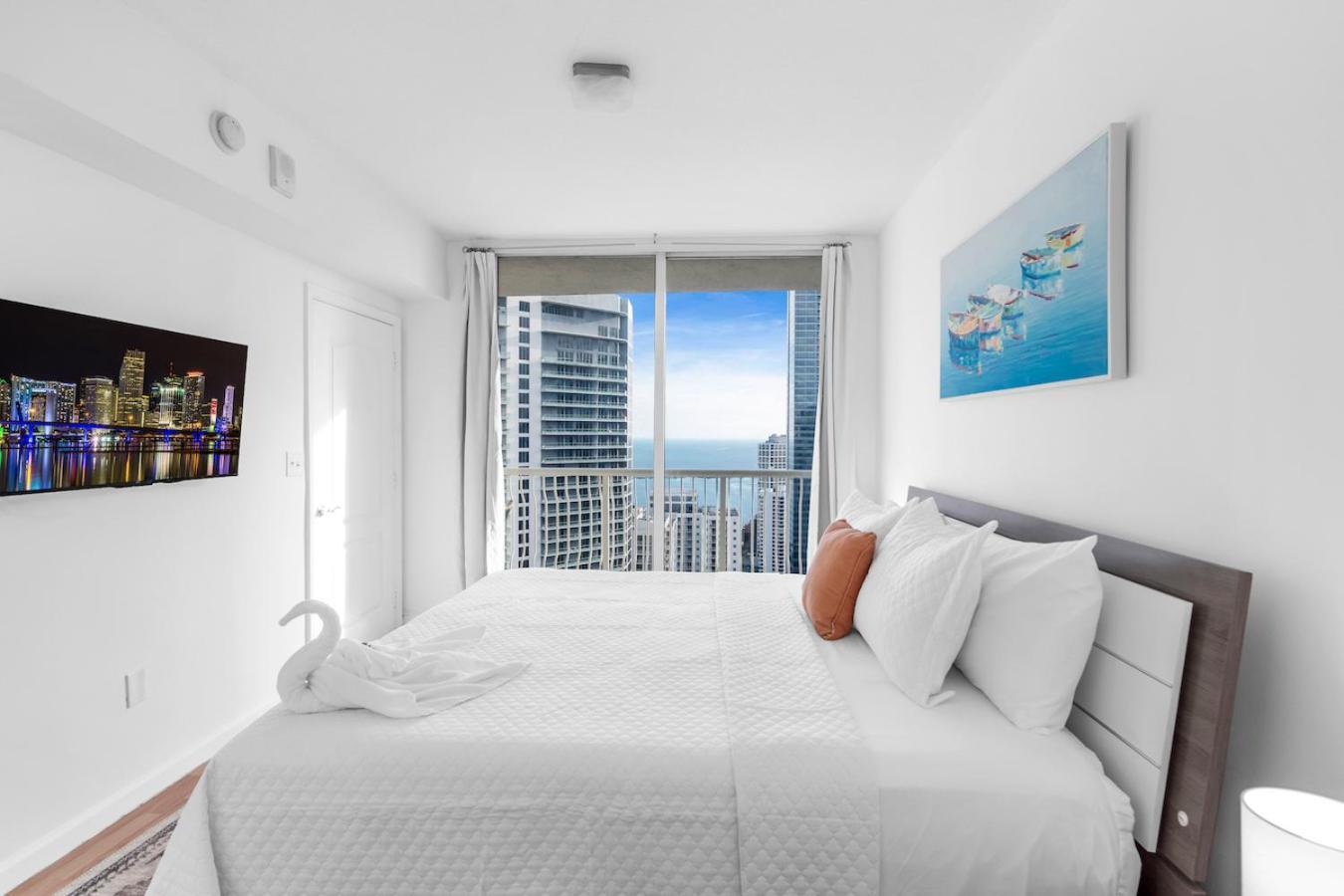Spacious 2 Bed Unit In Brickell With Free Parking 迈阿密 外观 照片