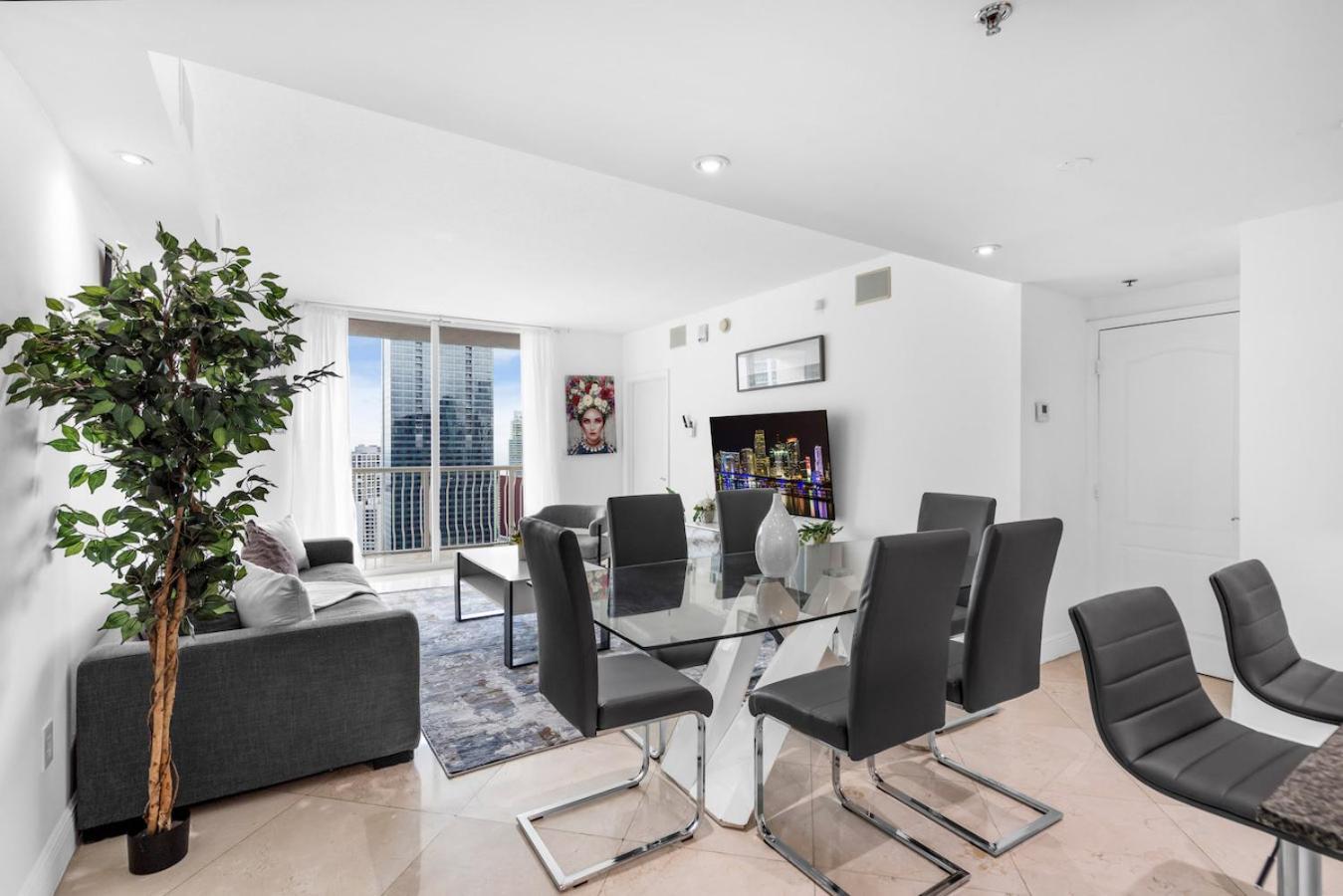 Spacious 2 Bed Unit In Brickell With Free Parking 迈阿密 外观 照片